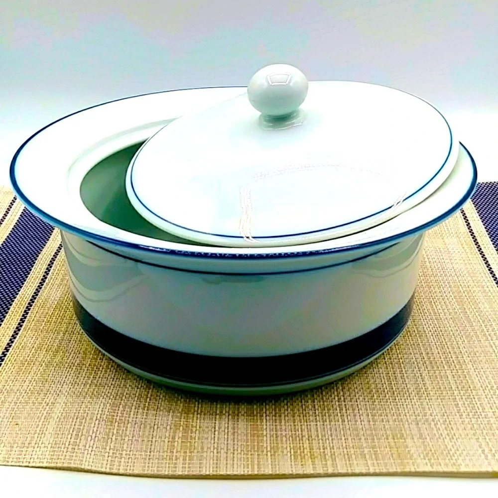 Dansk Concerto Allegro Serving Dish With Lid. Vintage - Picture 2 of 11
